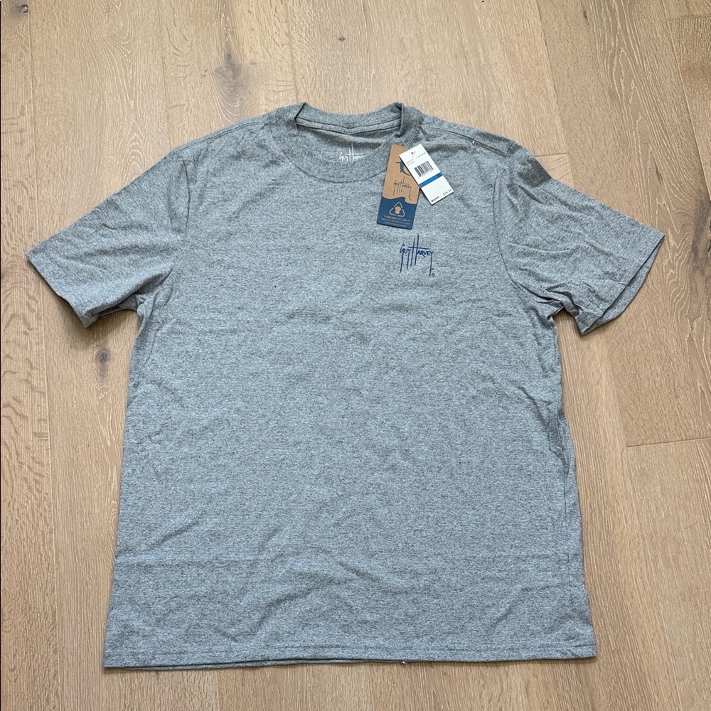 Guy Harvey Gray Short Sleeve Tee